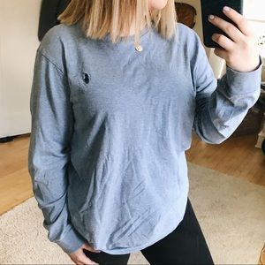 light blue ralph lauren long sleeve